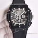 Grade AAA Replica Hublot Spirit of Big Bang 4700 Watch Blue Gummy Strap (2)_th.jpg